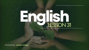 English Lesson 31