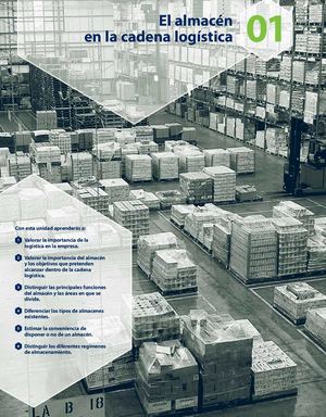 02 El Almacén En La Cadena Logística Autor Mc Graw Hill