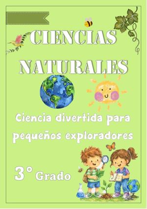 Libro De Ciencias Naturales para niños de 3er Grado