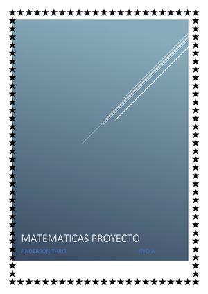 Matematicas Proyecto