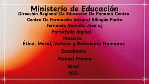 Portafolio digital Manuel Franco