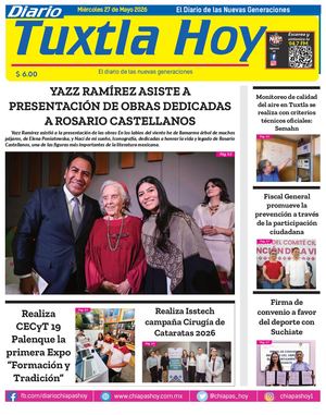Tuxtla Hoy 27 De Mayo 2026