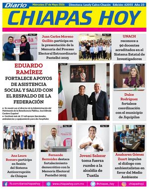 Chiapas Hoy 27 De Mayo 2026