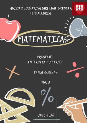 Proyecto Interdicipinario -Kaelysanchez- 9no A