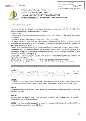 080 Mairie Affichage Sauvage Pref