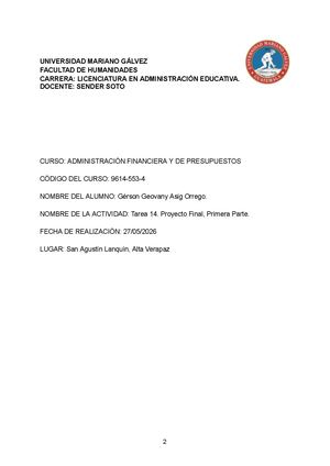 Administración Financiera