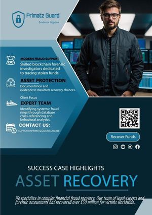 RESTORE BACK YOUR LOST USDT & BITCOIN TODAY WITH TRUSTED EXPERTS – HIRE PRIMATZ GUARD