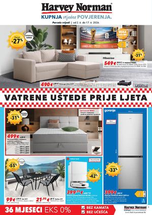 Vatrene uštede prije ljeta! | Harvey Norman