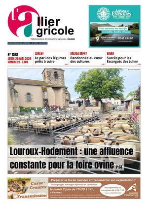 N°1585 L'ALLIER AGRICOLE