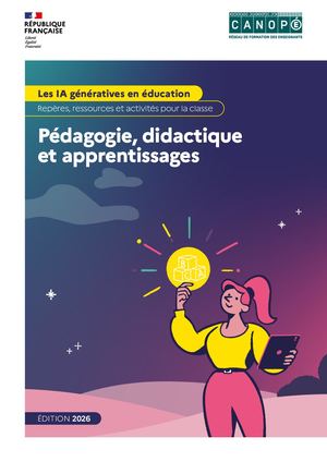 IA Pédagogie et apprentissages