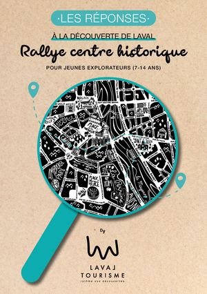 Réponses enfants - Rallye Centre Historique Laval 2026