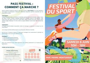 Livret Festival Du Sport Pass Festival Vdéf