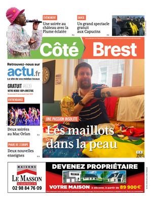 Côté Brest, n° 609, du mercredi 27 mai au mardi 2 juin 2026