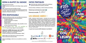 Programme fête de la Saint-Jean 2026