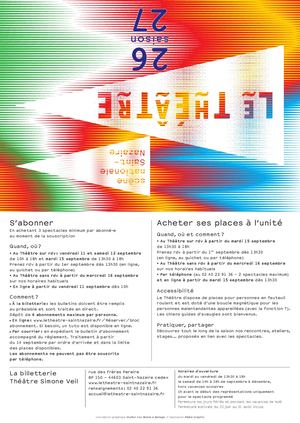 Pré-programme de la saison 2026-2027