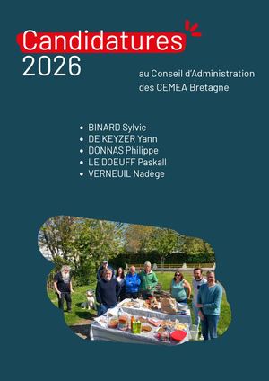 Candidatures CA - AG 2026