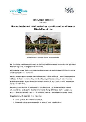 Nouvelle Application Pour Découvrir Les Villas De La Côte De Nacre