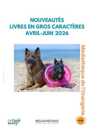 Nouveautés Gros caractères Avril-Juin 2026