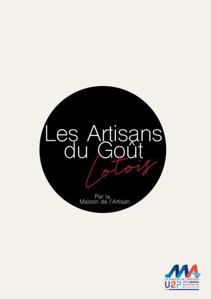 Brochure Artisans Du Goût Lotois 2026