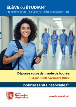 Bourses sanitaires et sociales | Juin 2026 à novembre 2026