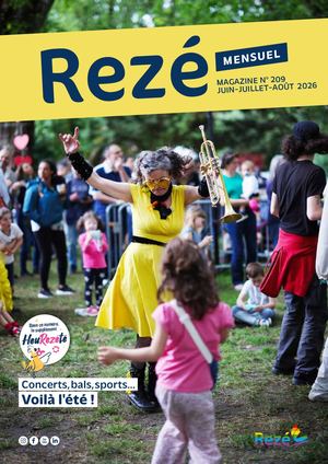 Rezé Mensuel n°209 - Juin, juillet, août 2026