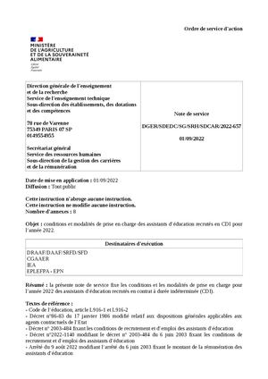 Ns Aed Cdisation 2022