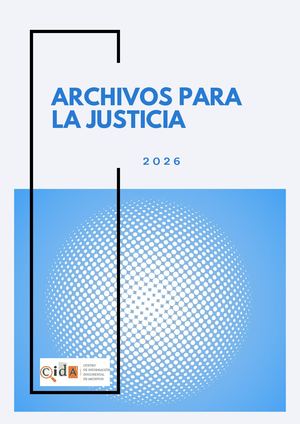 Dossier Semana De Los Archivos 2026