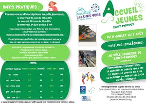 Flyer Stpx Eté 2026