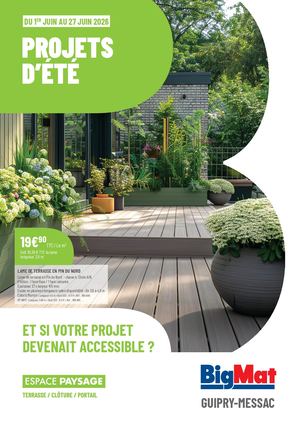 BigMat LYSADIS Catalogue Projets Eté Espace PAYSAGE 2026