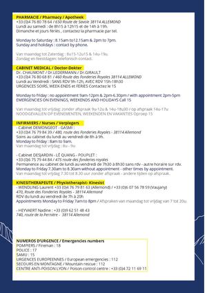 Flyer Sante Vaujany Automne 2025 Web