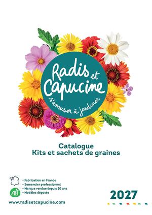 Catalogue 2027 Radis et Capucine