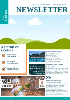 Newsletter Juin 2026