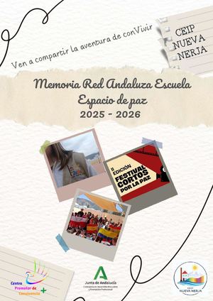 Memoria Raeep 2025 26 Ceip Nueva Nerja