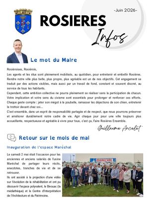 Rosières Infos N°3 Juin 2026