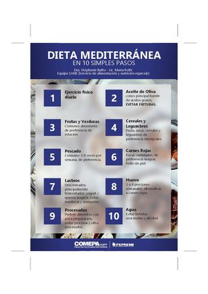 Comepa Dieta Mediterranea A5