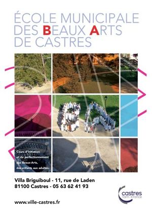 École municipale des beaux-arts – année 2026/2027
