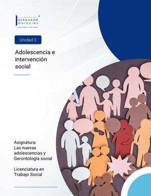 U2-S3 Adolescencia E Intervención Social