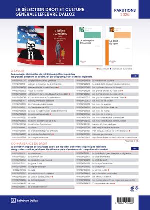 Dalloz Plaquette Grand Public S1 2026