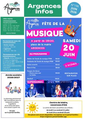 Argences Infos Juin 2026
