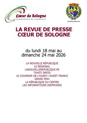 Revue Presse Coeur de Sologne S21