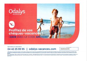 Odalys 150 € Ancv Fv 31 10 26