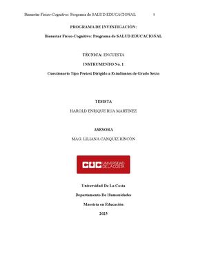 Instrumento1 Bienestar Fisico Cognitivo Programa De Salud Educacional