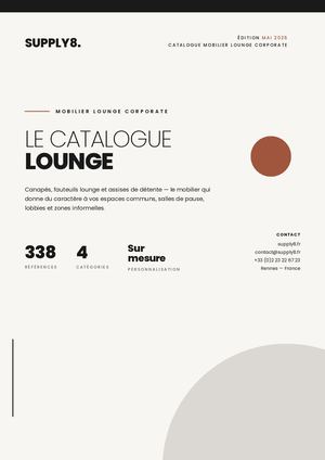 Supply8 Catalogue Lounge Corporate