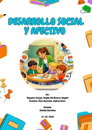 Revista Desarrollo social y efectivo