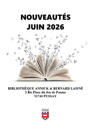Catalogue Nouveautés Juin 2026