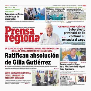 2026 05 27 Diario Prensa Regional Moq