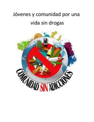 Jóvenes Y Comunidad Por Una vida sin drogas