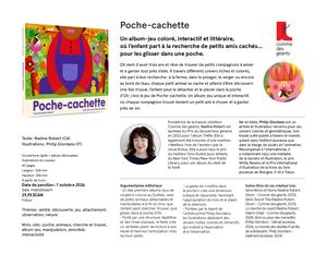 Poche-cachette - Fiche descriptive