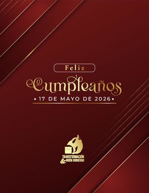 Libro Cumpleaños Rector