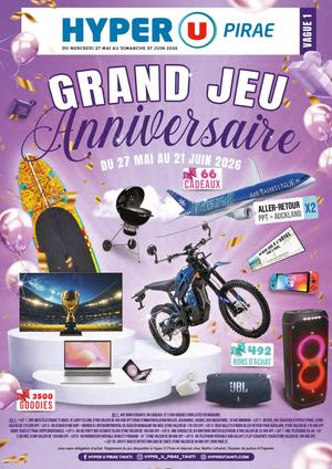 Grand Jeu Anniversaire - Hyper U